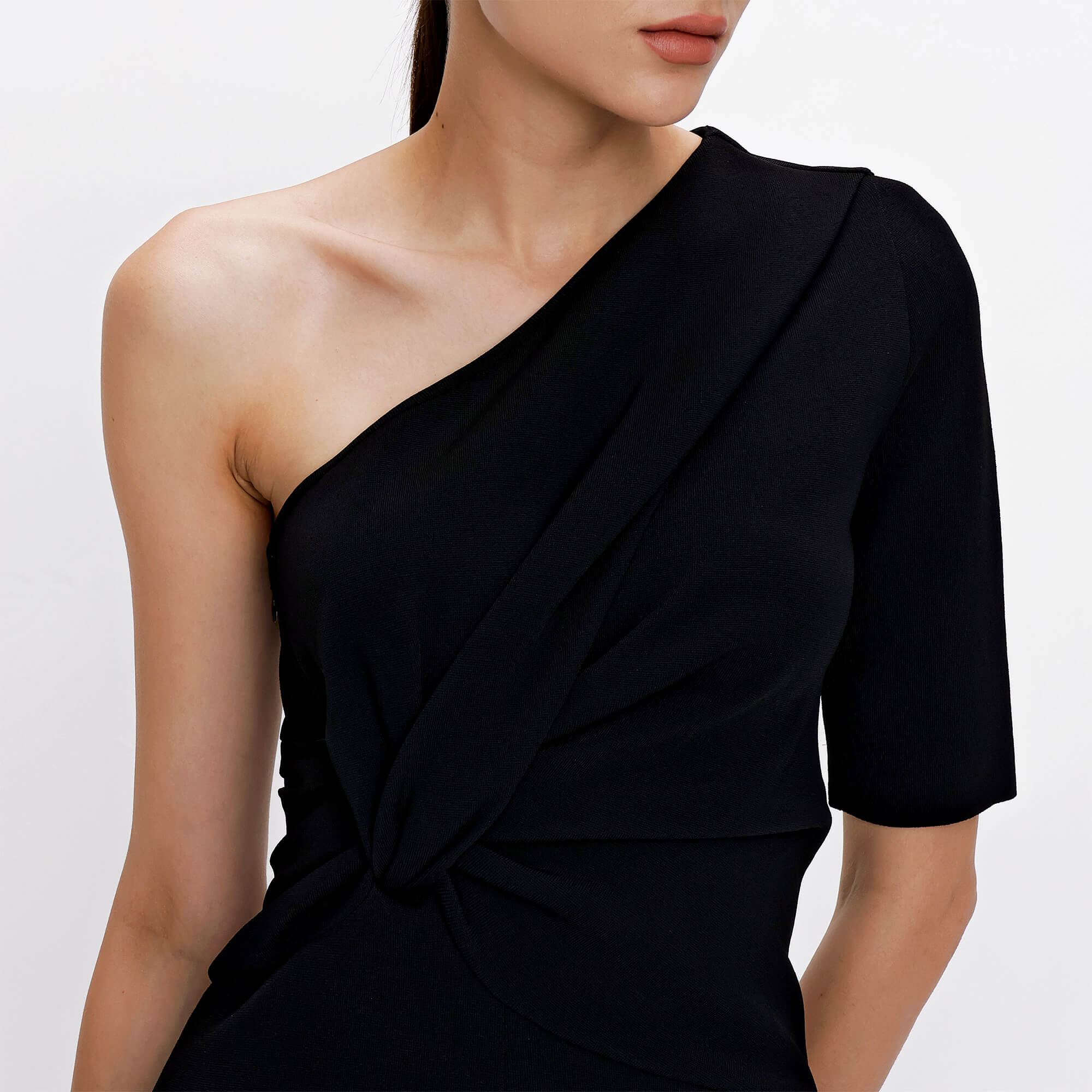 Stella McCartney - Black One Shoulder Jumpsuit